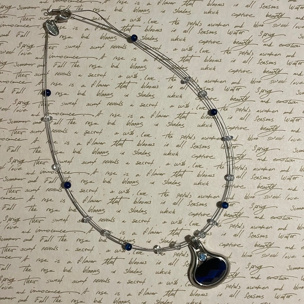 Lia Sophia Tear Drop Necklace